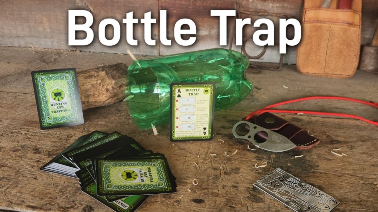 How to Make a Fishing Trap from a 2 Liter Bottle | Easy Survival Fish Trap DIY