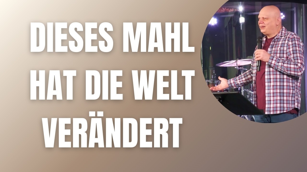 Dieses Mahl hat die Welt verändert | Pastor Marcus Kaiser | Anker Kirche ⚓️