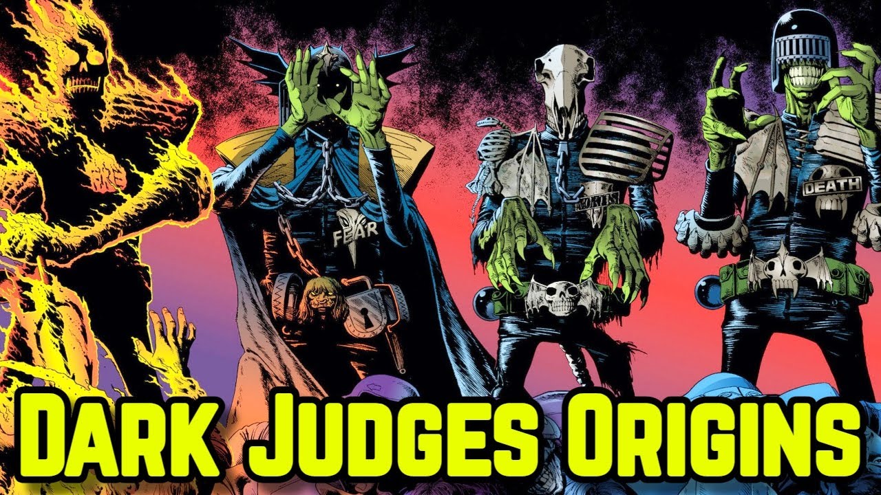 Dark Judges Origins - A Cabal Of Twisted And Deranged Judges Harbinger Of Death And Pain – Explored