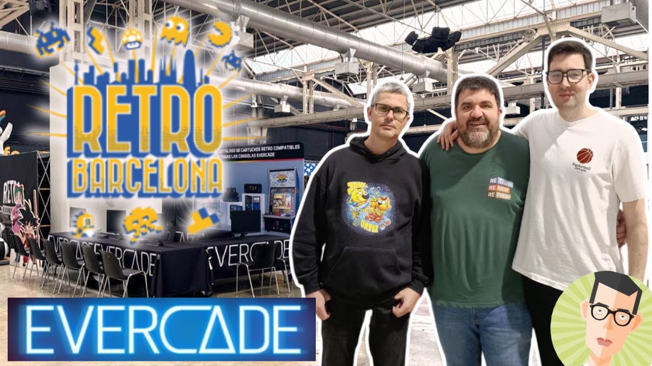 EVERCADE BRILLÓ en #Retrobarcelona2025 | Crónica de 2 días en el STAND con Javi Ortiz y Miqui Jornet