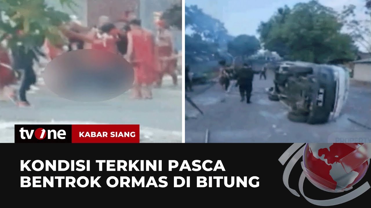 Situasi Terkini di Bitung Pasca Bentrok 2 Ormas | Kabar Siang tvOne