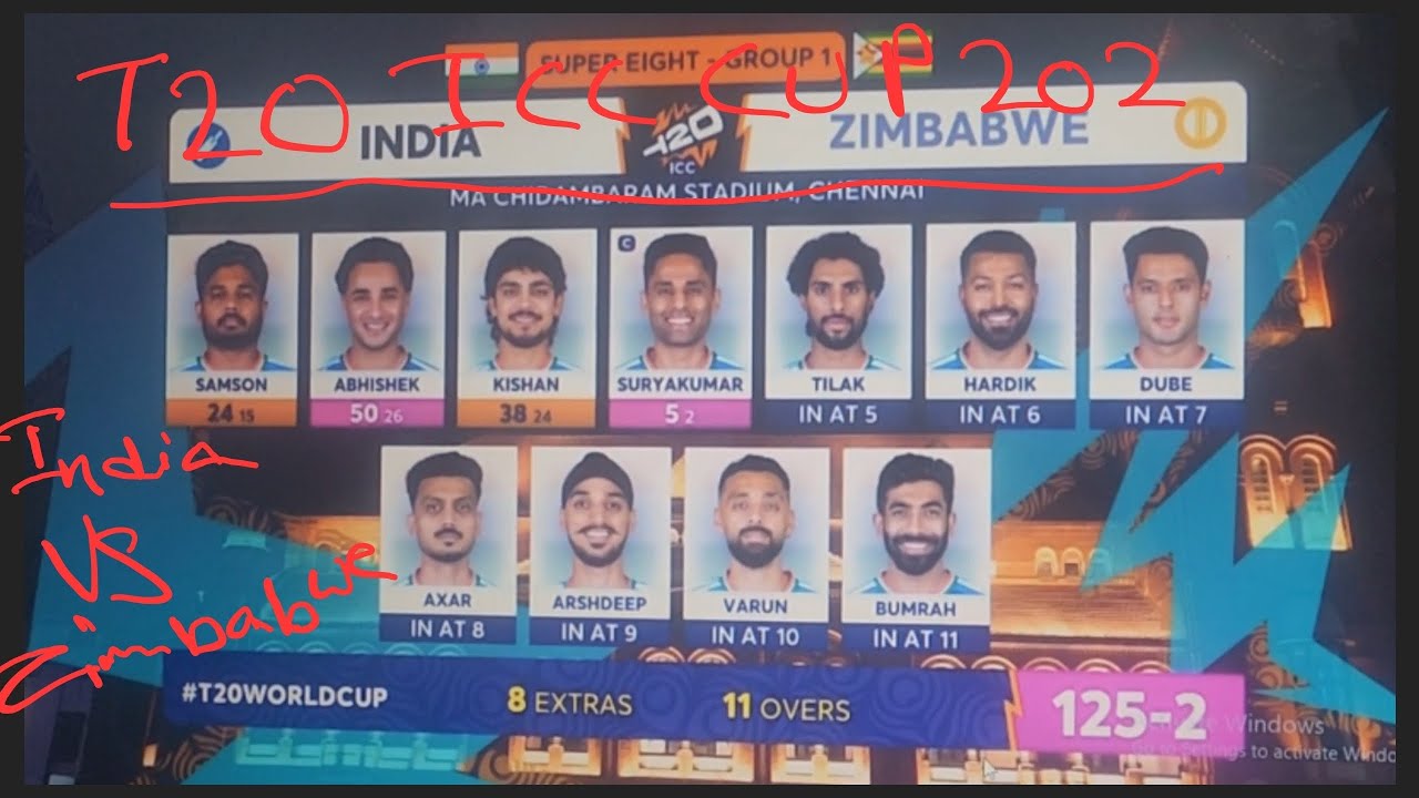 India 🇮🇳 VS Zimbabwe 🇿🇼 LIVE MATCH 2026 Highlights 