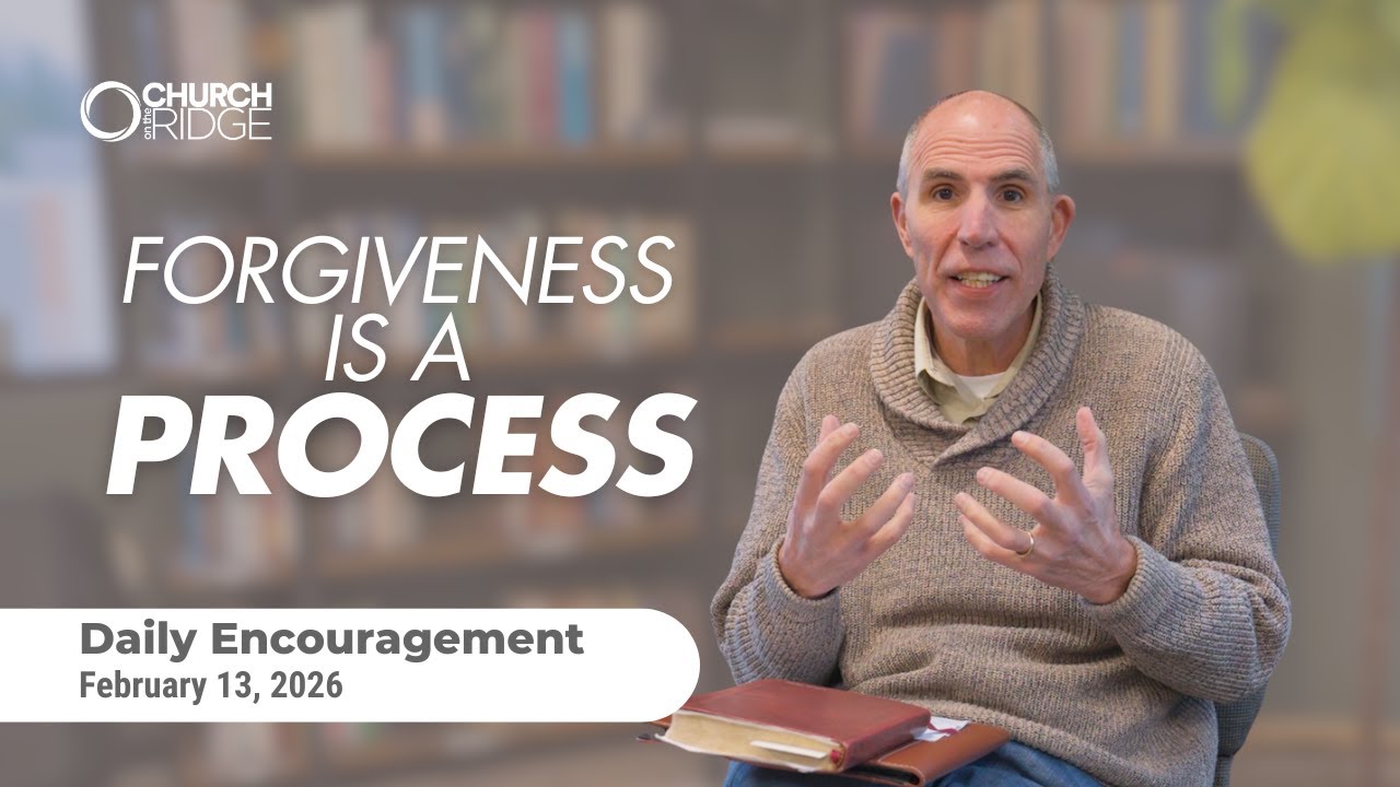 Forgiveness Is A Process
