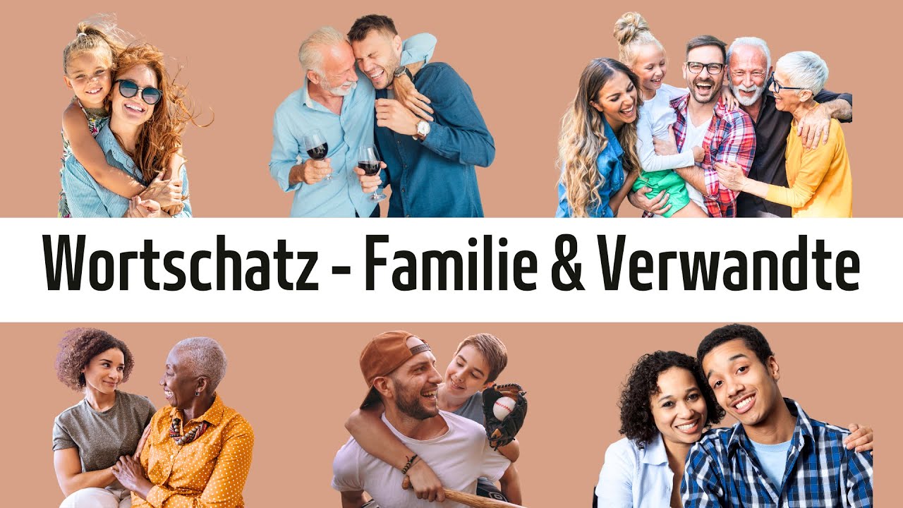 Deutsch lernen: Familie und Verwandte | Easy & Fast with Pictures & Audio!