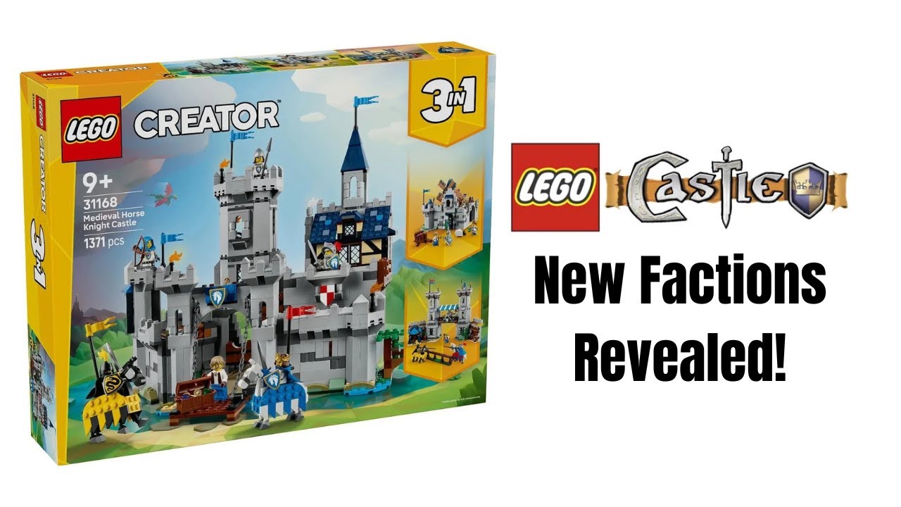 Lego Castle 2025 Horse Knights Castle Revealed! My Thoughts