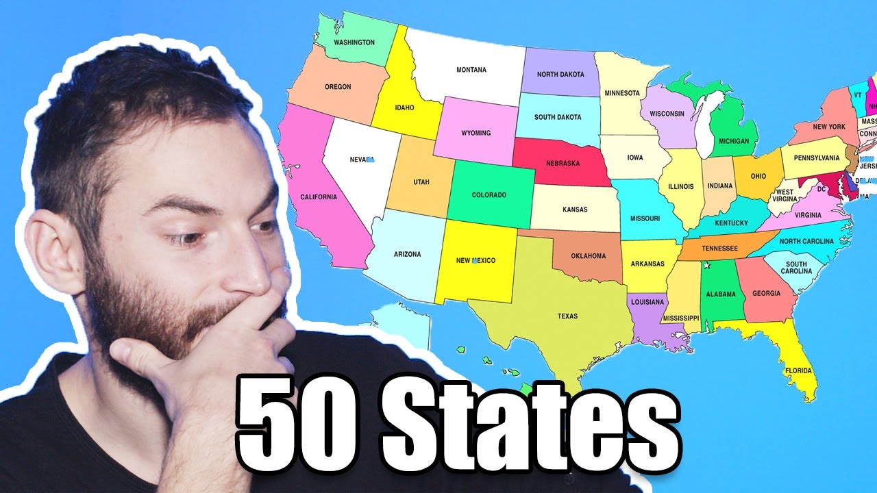 Can European name all 50 states?