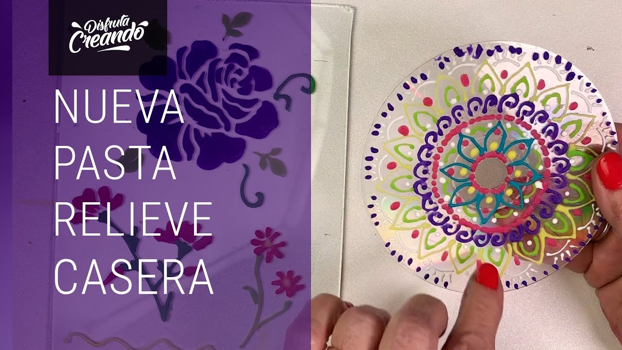 🌸Nueva Pasta Relieve de Colores!!!!!! se aplica sobre cualquier material