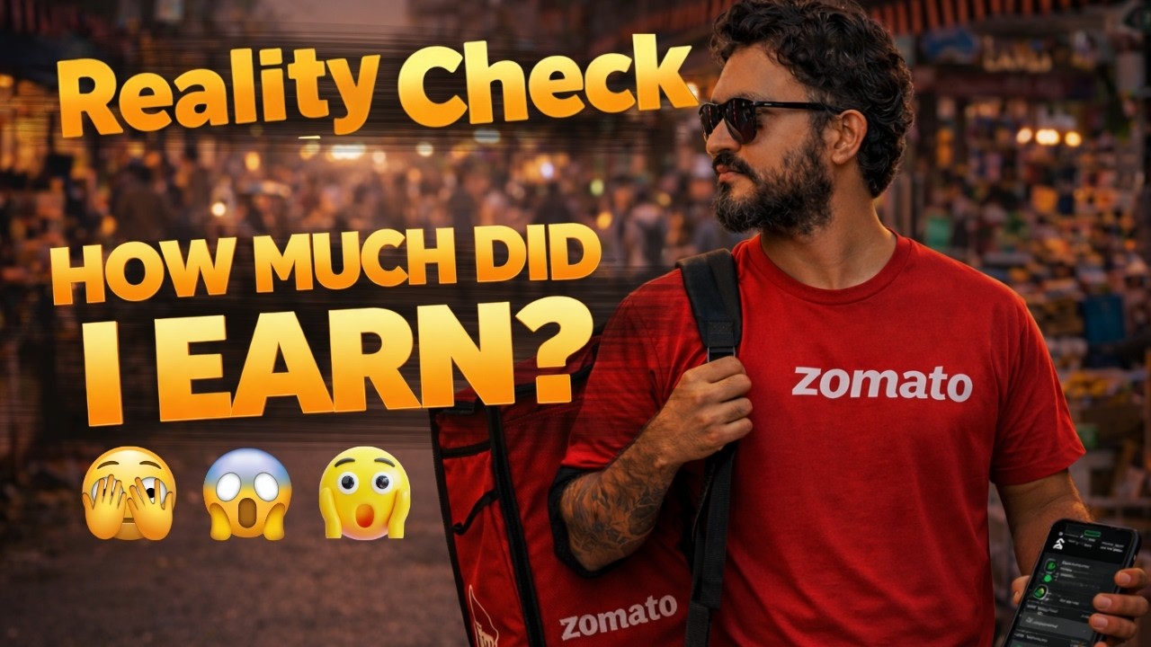 I Tried Zomato Delivery for 1 Evening… The Earnings Shocked Me 😳