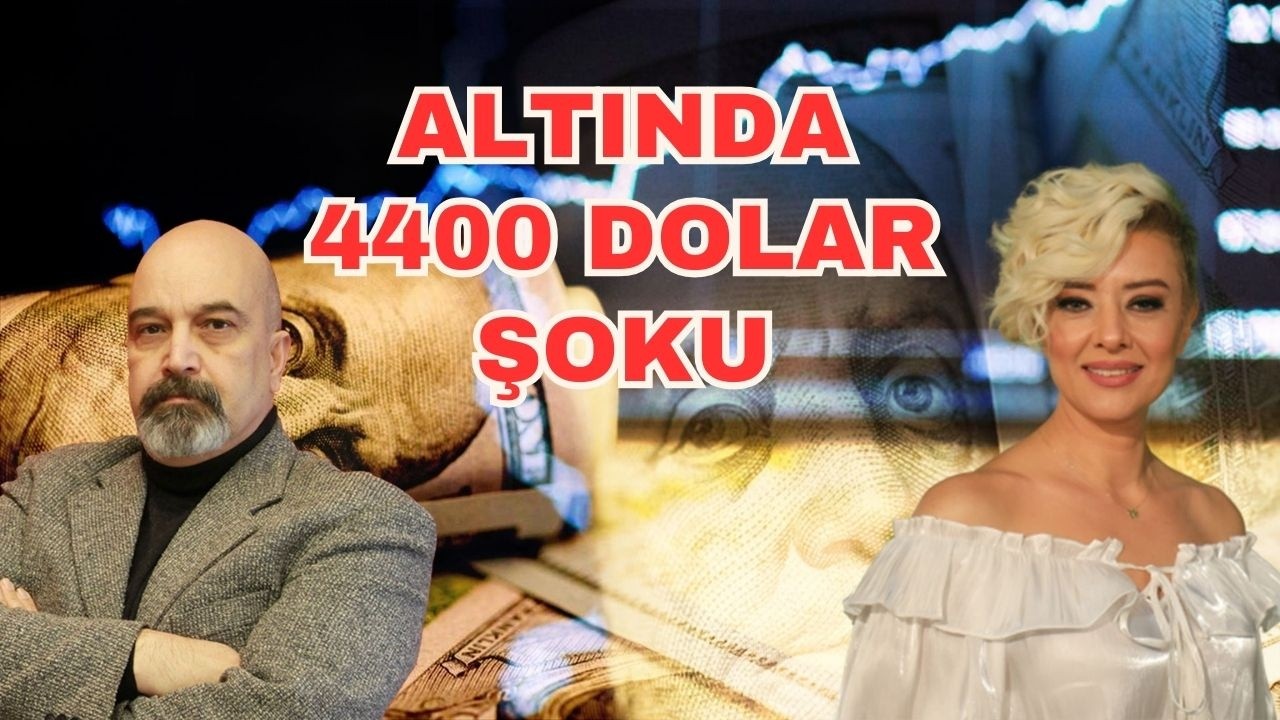 ALTINDA 4400 DOLAR ŞOKU