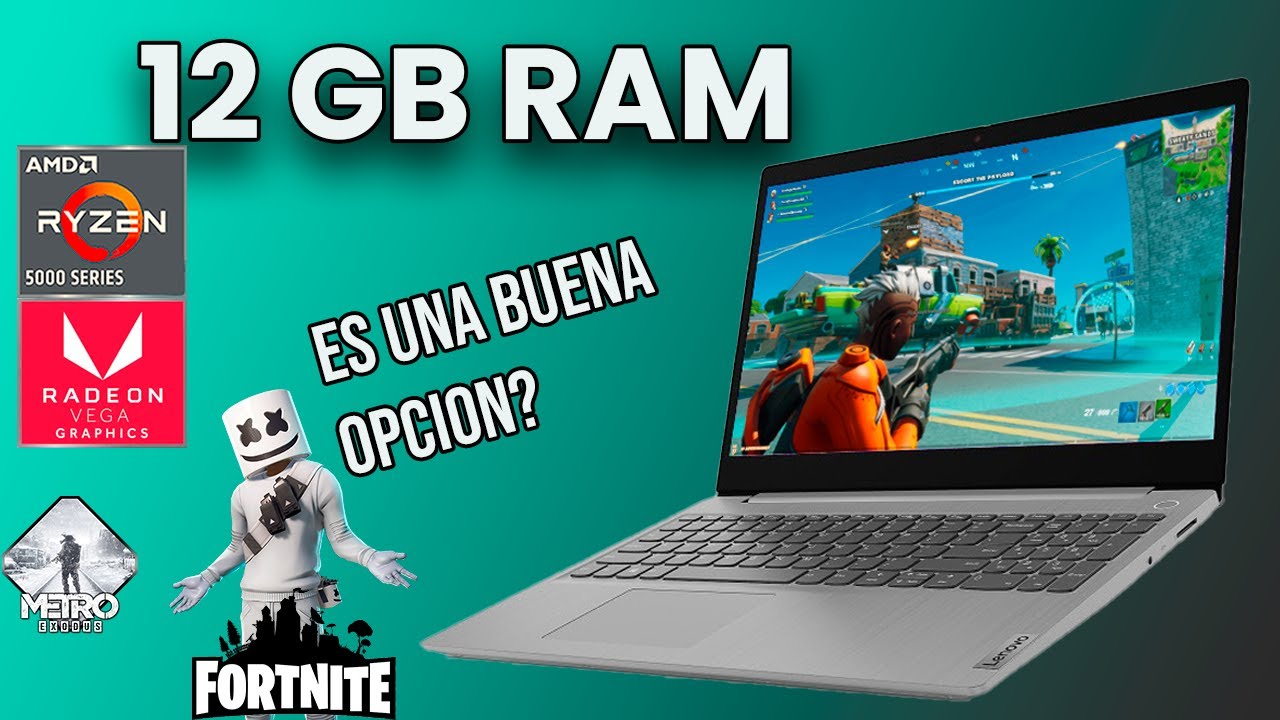 Se puede STREMEAR? 🤯| 12 GB RAM - Ryzen 5 5500U | Sera suficiente? | Lenovo Ideapad 3 😱 | PT Review