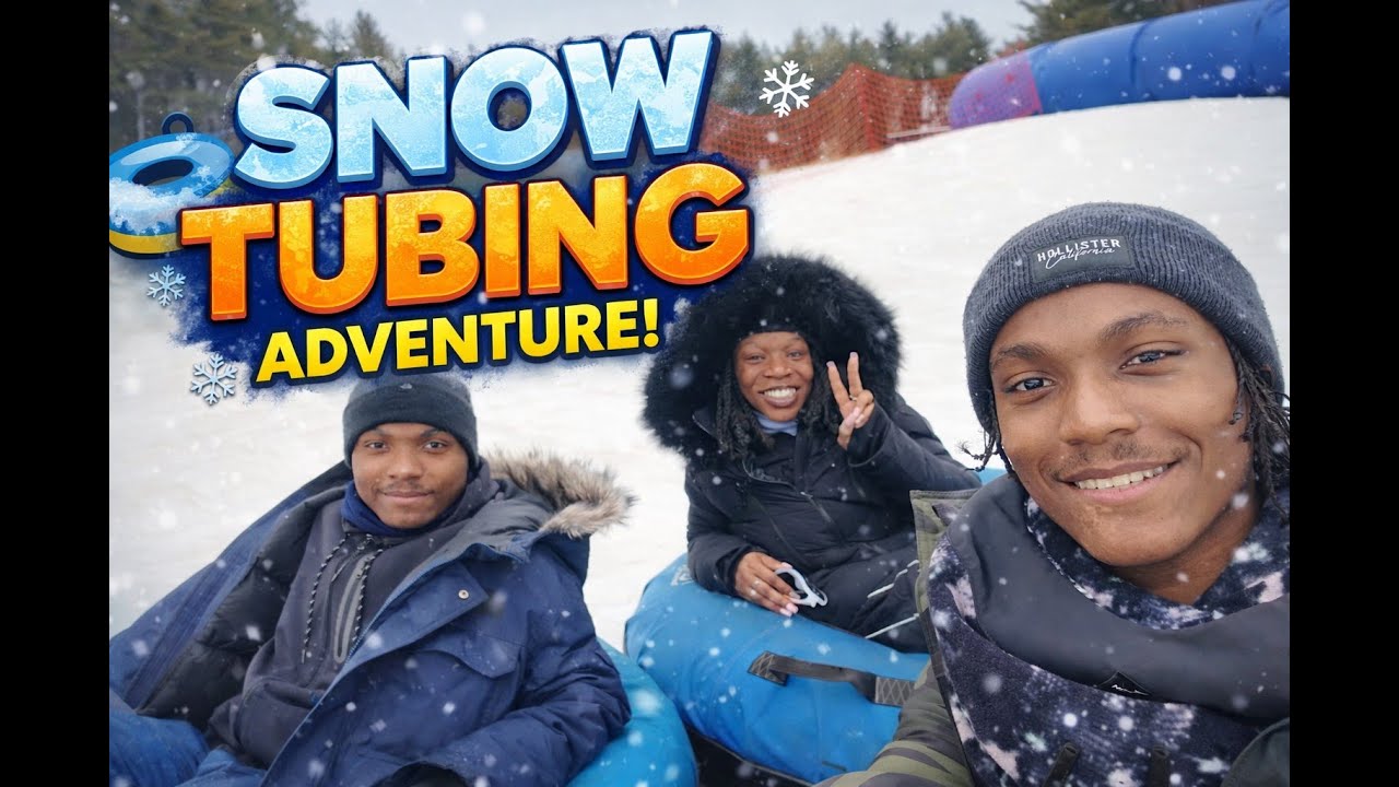Fastest Snow Tubing Run EVER?! You Have to See This! 😱❄️