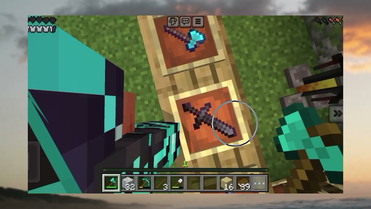 Майнкрафт 1 серия Начало прохождение карты на 💯 процентов против игроков на 💯 процентов 