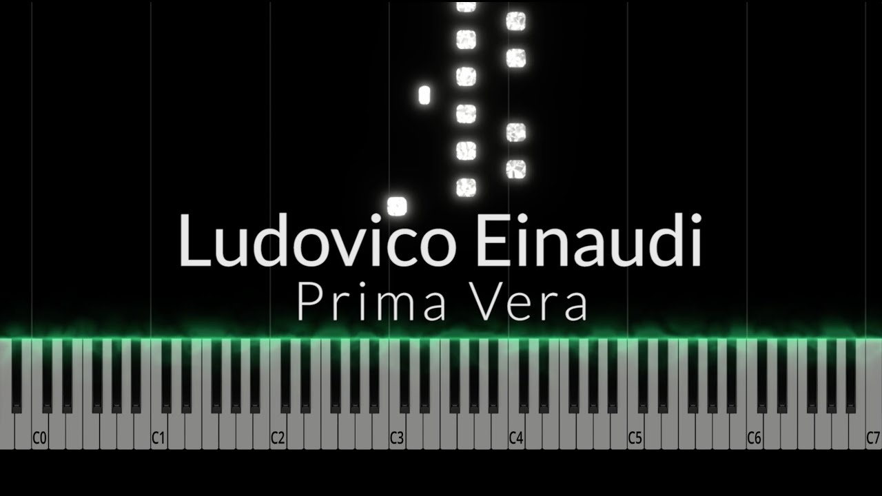 Ludovico Einaudi - Primavera Piano Tutorial