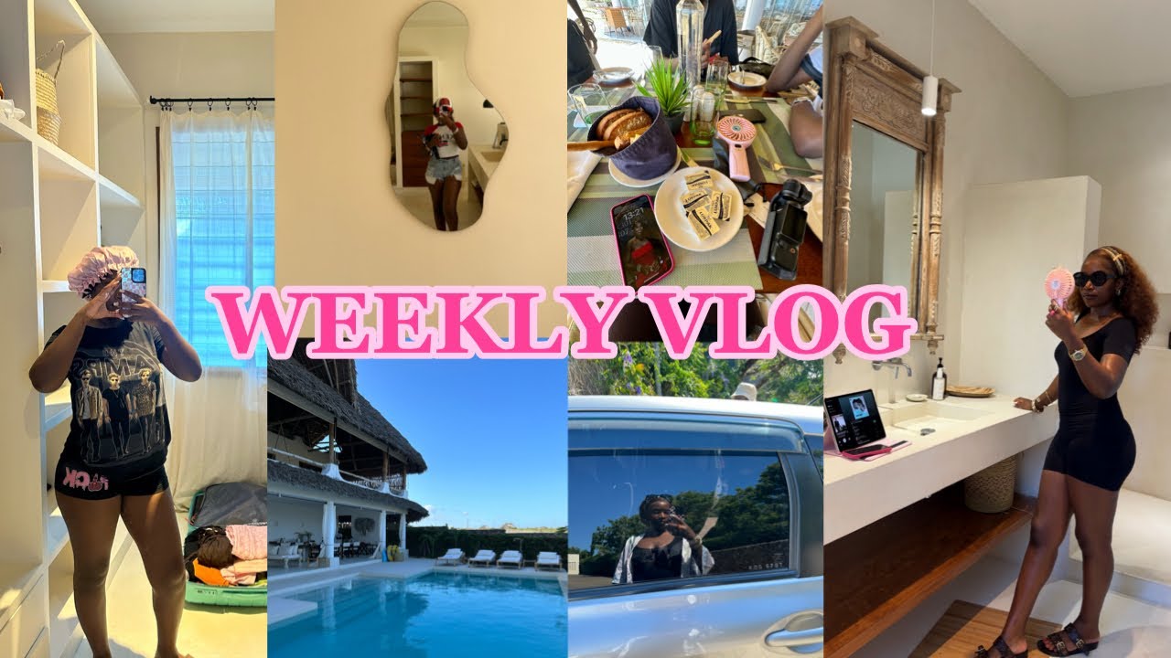 WEEKLY VLOG: One week in Watamu & Diani, Influencer event w my girls, new skincare ||•Life is good💕