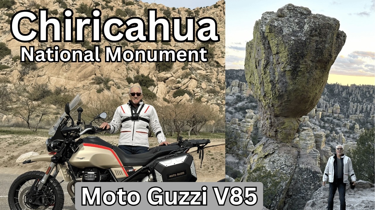 Touring Arizona on Moto Guzzi V85!