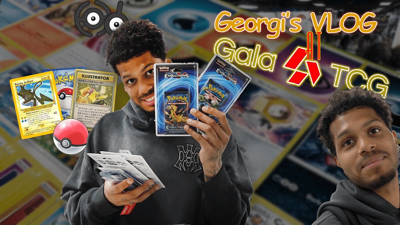 GEORGI'S VLOG : One Day at PARIS GALA TCG 2025, Opening POKEMON / Une journée au GALA TCG 2025.