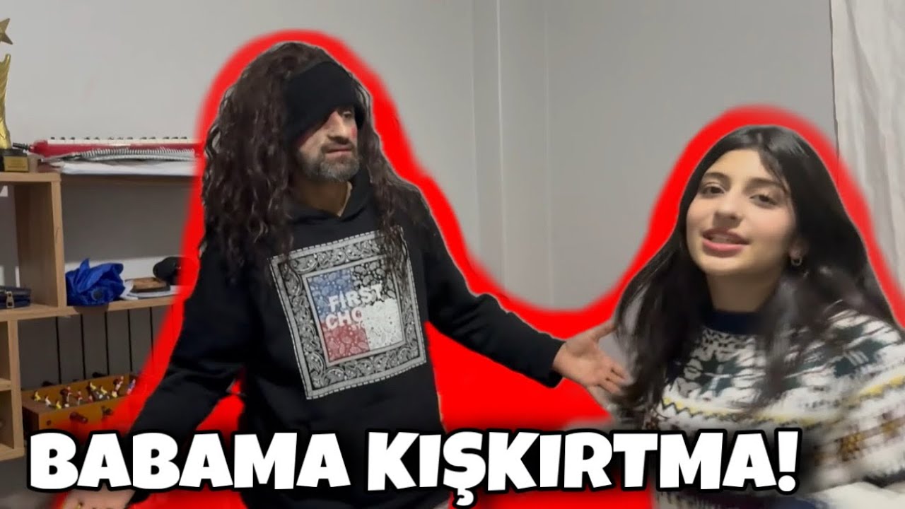 BABAM UYURKEN MAKYAJ YAPTIM ŞAKASI!.?