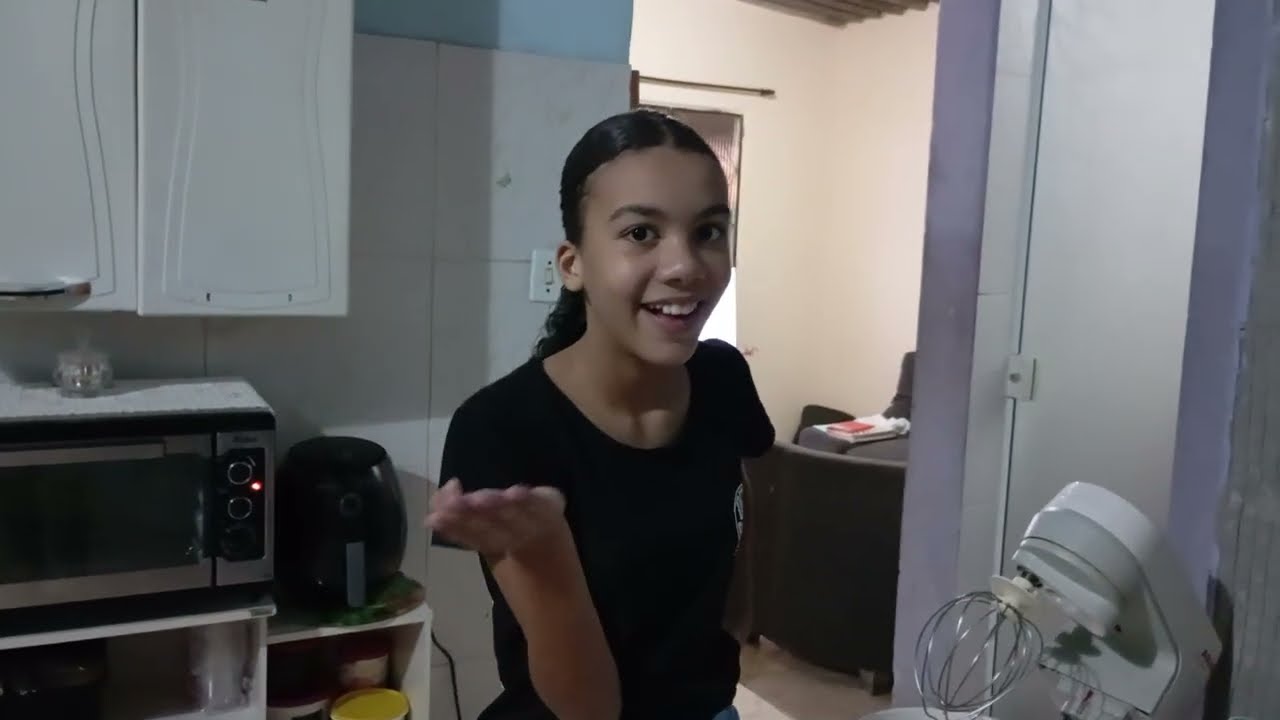 Fazendo um bolo gostoso 😋