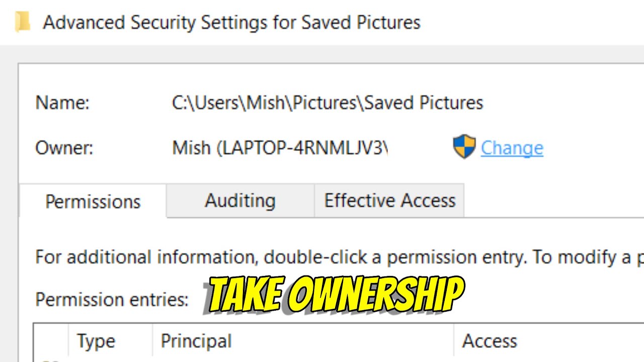 How To Take Ownership Of Administrative Files & Folders in Windows 11