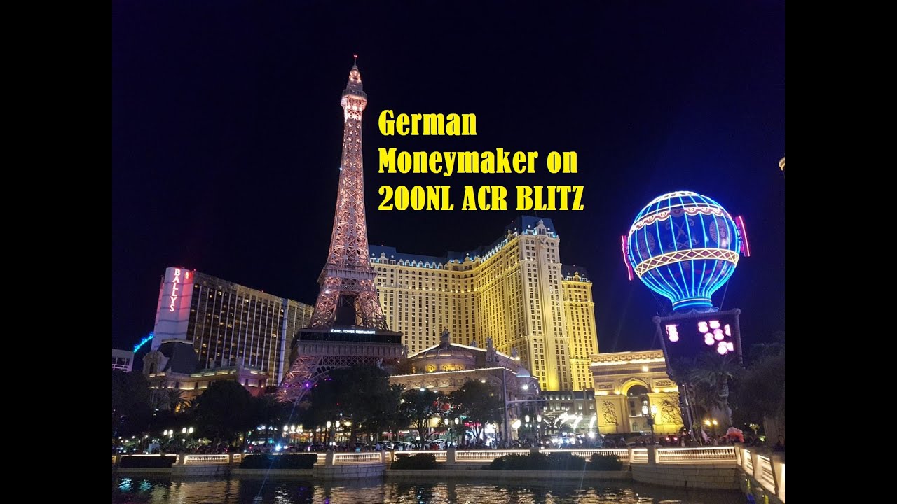 German Moneymaker crushing 200NL ACR Blitz