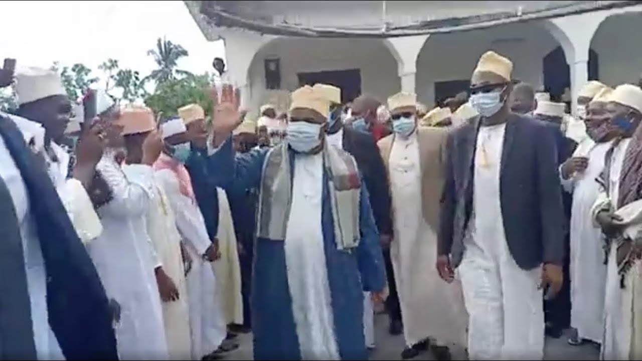 Accueil chaleureux du président Azali à Vanadjou Itsandra