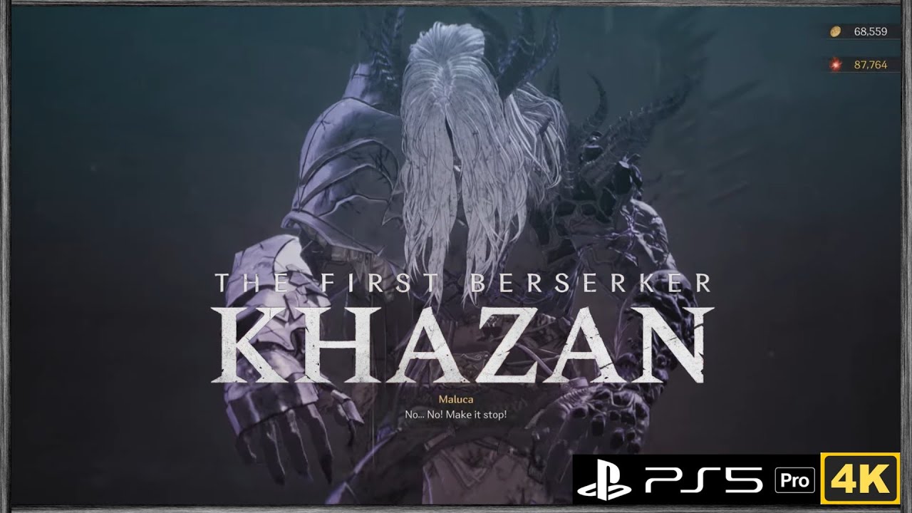 The First Berserker Khazan - Lv69 Vs Maluca Boss (Normal), Spear Build & Scenes Timestamped