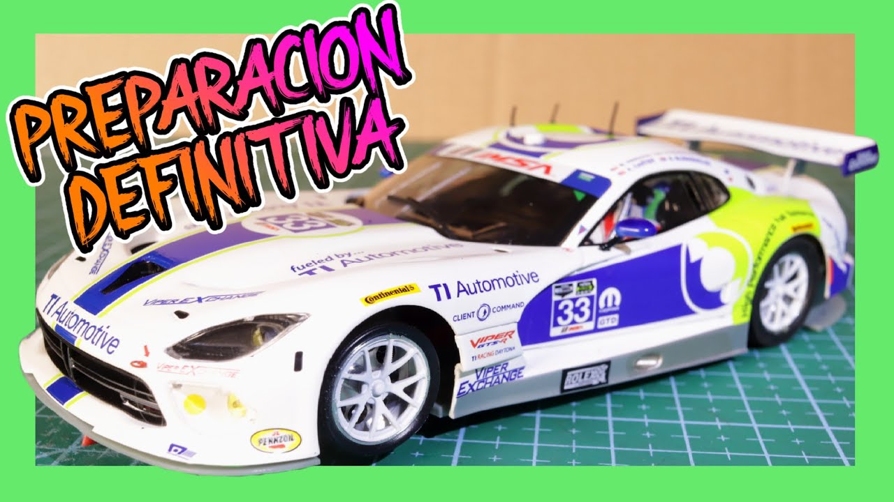 Viper Scaleauto RS con cockpit de LEXAN. Preparación definitiva