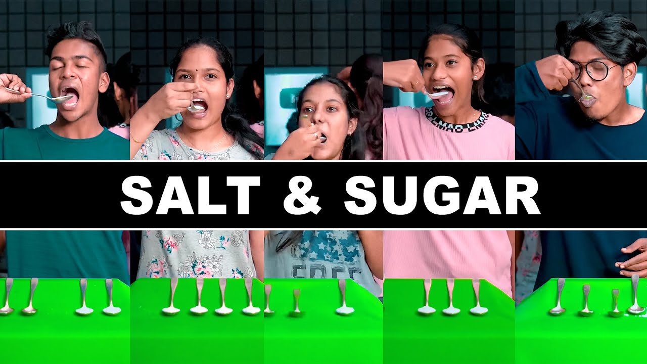 Salt & Sugar Challenge 🤣 #short #shorts