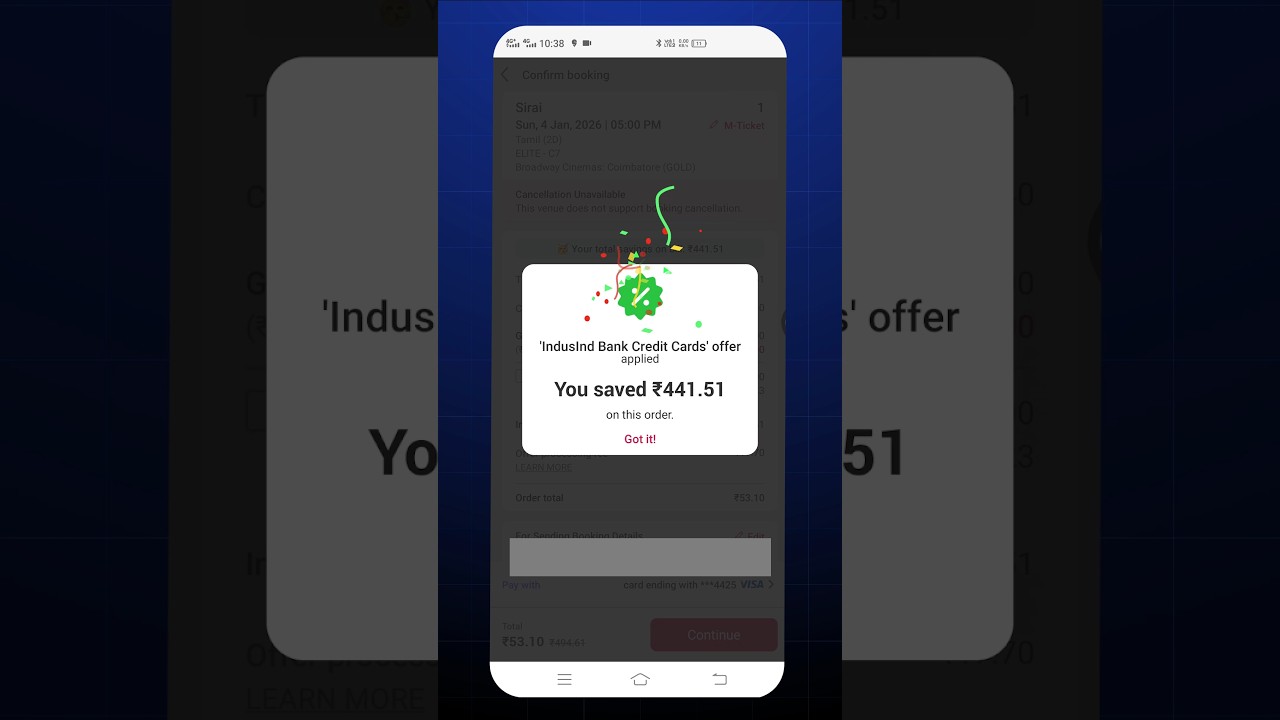 Tiger Card-ல Movie Ticket Offer-ல எப்படி Book பண்ணுறது? 🎬 LIVE Proof!”