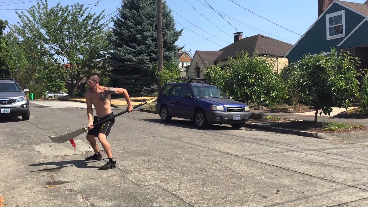 BaGuaZhang Heavy Weapons 25lb GuanDao!!!