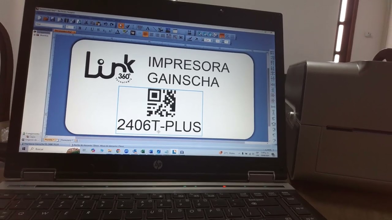 IMPRESORA GAINSCHA GS-2406T PLUS
