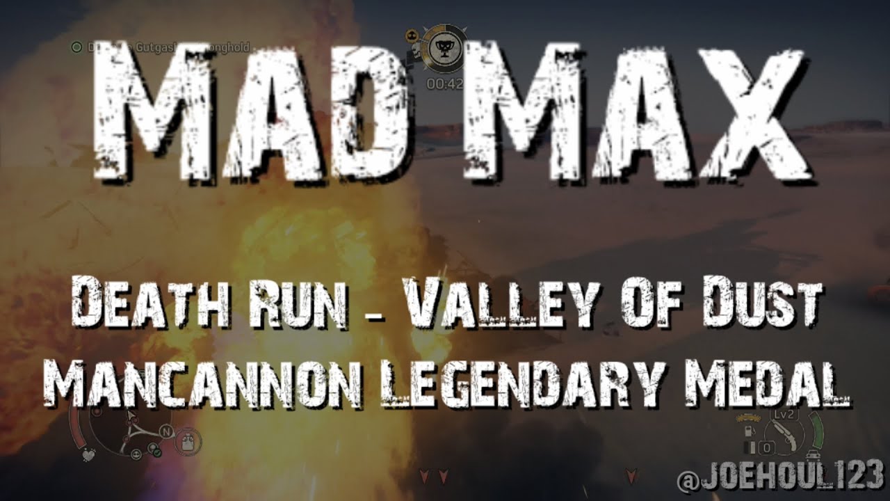 Mad Max - Death Run: Valley Of Dust - Легендарная медаль Mancannon