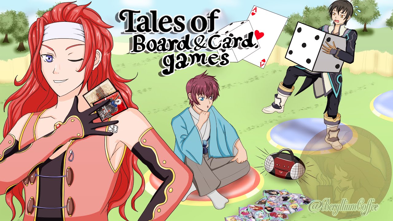 The very FEW ventures of party games in the Tales Series + IRL Tales of Board/Card games