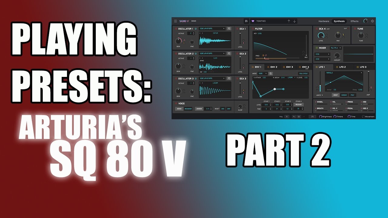 More SQ80V Presets.