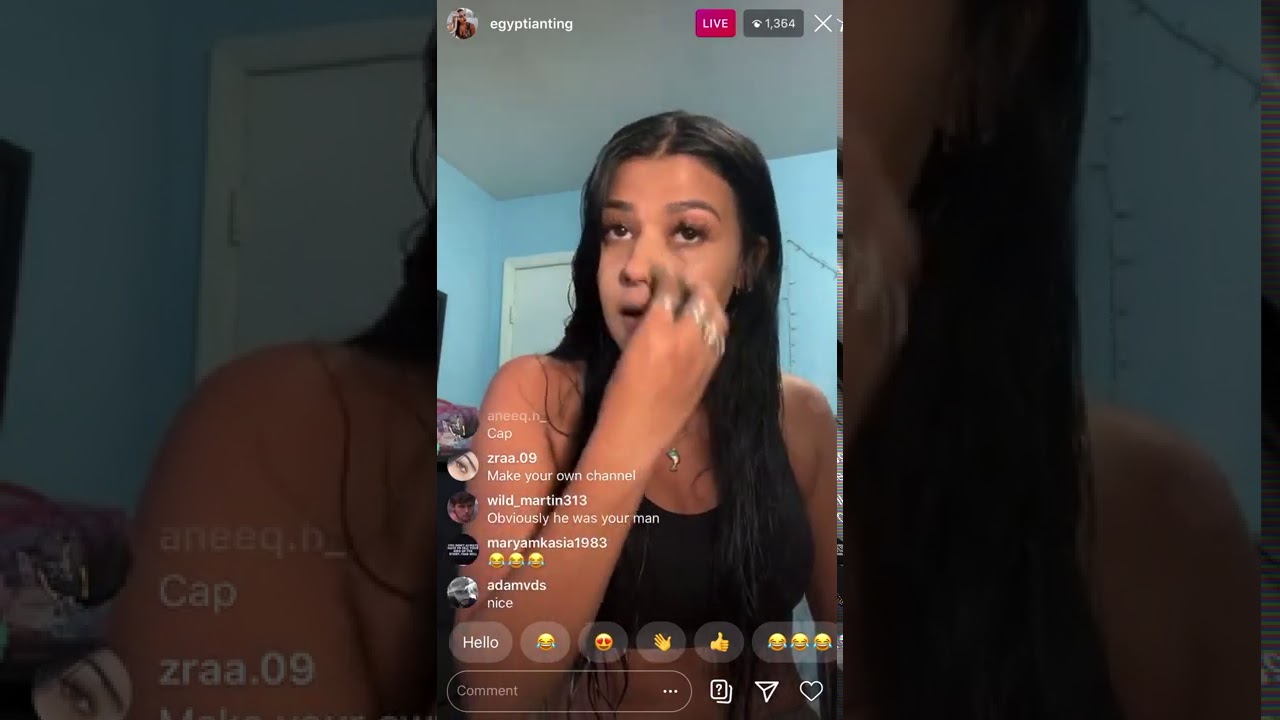 Adam Saleh’s ex girlfriend speaks on Slim & Sofia on IG live
