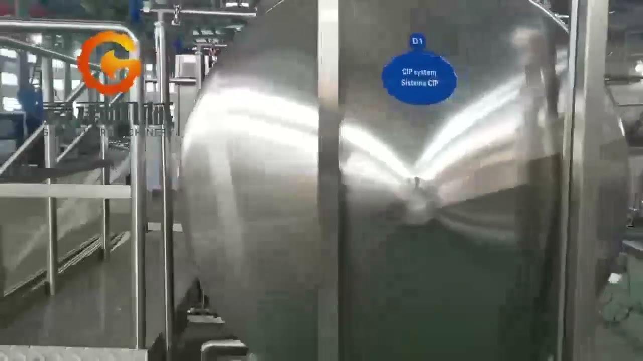 Stainless Steel Food and Beverage CIP Cleaning Washing Machinery Used for Brewery Milk Juice