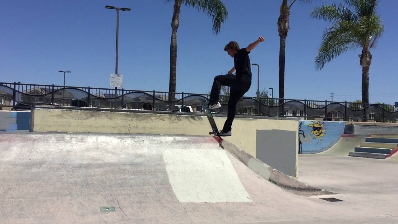 Landon Belcher killing to today chino skatepark and fullerton skatepark