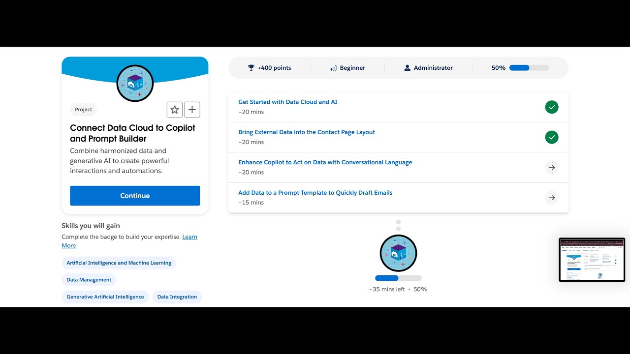 Bring External Data into the Contact Page Layout/project/Drive Productivity with Einstein AI