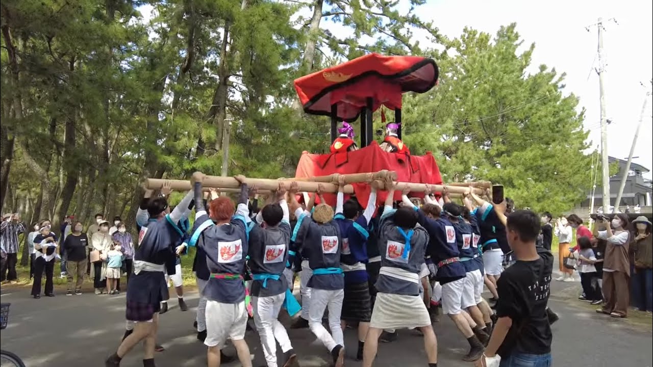 令和4年度 吉原祭 本祭 新濱組 御戻り 御見送り 2022.10.16