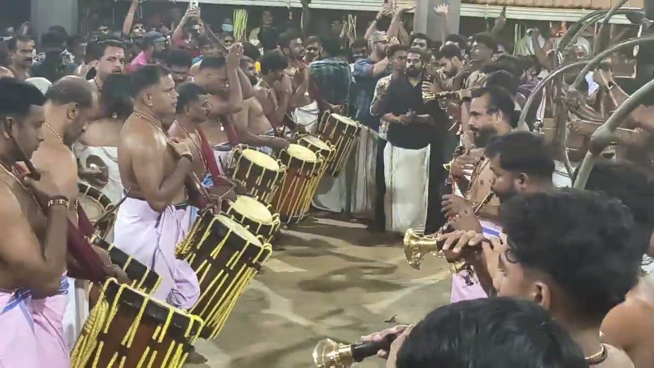 അനല്ലൂർ പൂരം കൊട്ടിക്കലാശം 