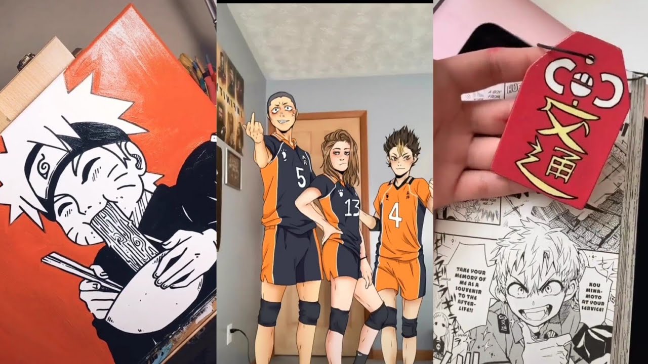 Tik tok art (anime) compilation part 4 ❤️