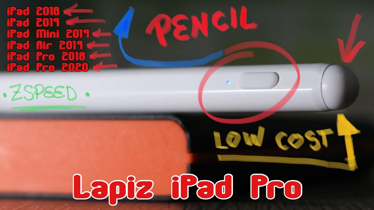 Unboxing Lapiz iPad Low Cost Apple Pencil Barato Zspeed