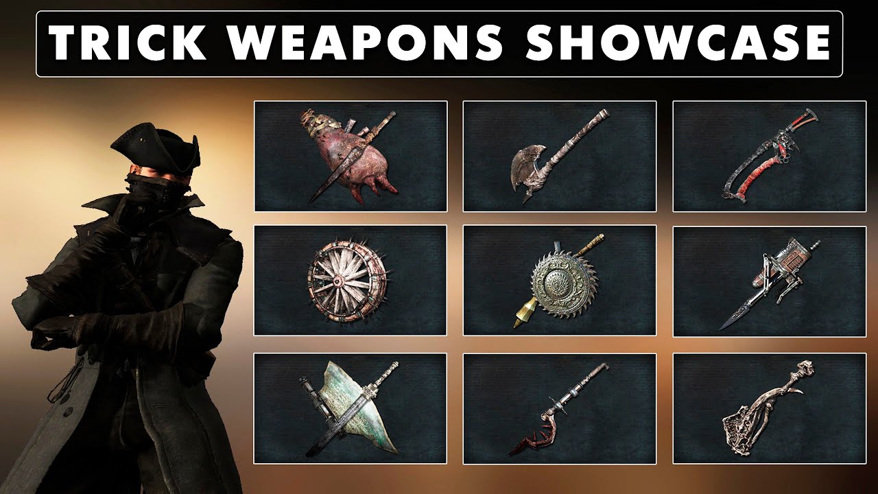 Graceborne Mod - All Trick Weapons Showcase