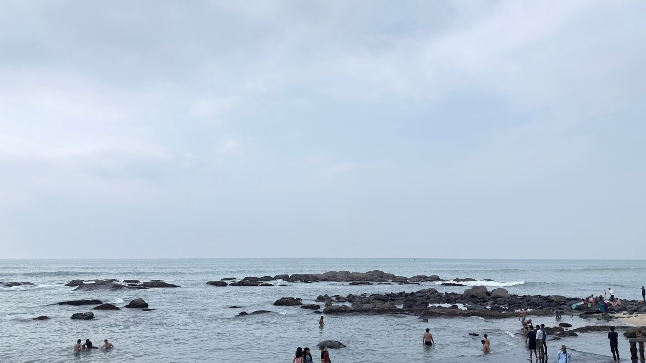 LIVE from Kanyakumari Beach | Peaceful Sea Waves