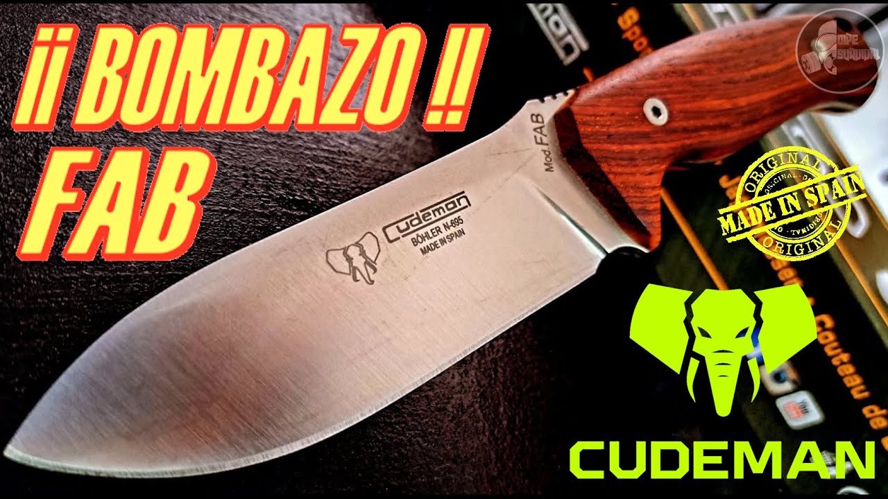 🤩❗ATENCIÓN LO QUE VAIS A VER AQUI..CUDEMAN FAB MADERA COCOBOLO🤩 UN CUCHILLO INCREÍBLE PARA TI