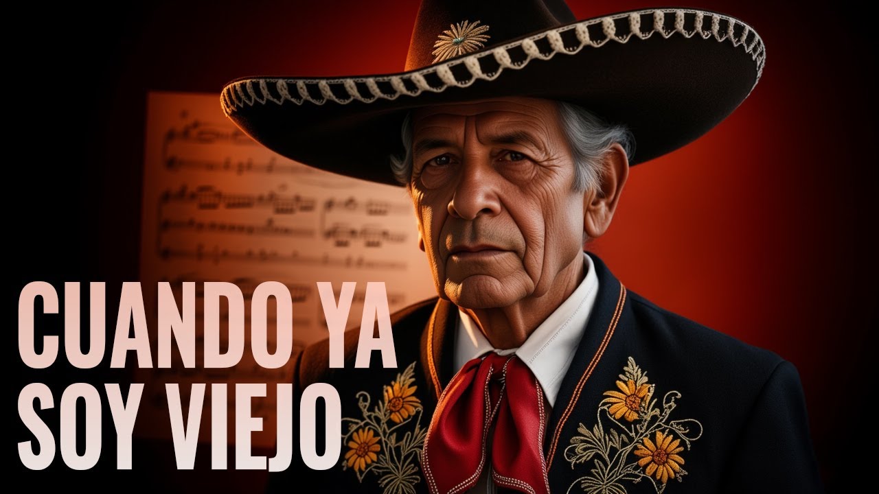 Cuando Ya Soy Viejo  | Canción Ranchera Tradicional Nostálgica y Sentimental 🎙️