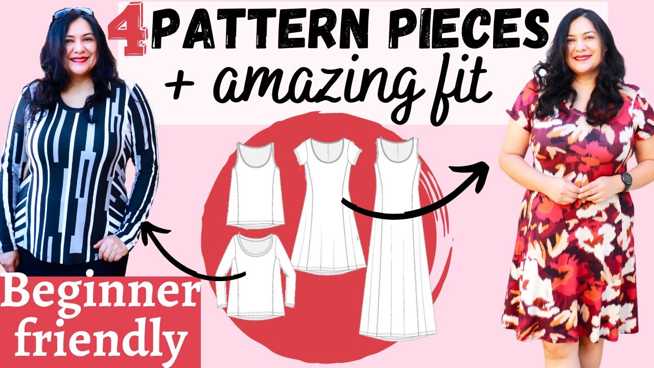 Ticks ALL THE BOXES! For knits, easy sew & AMAZING fit. Tidal (Love Notions). Sew with me.
