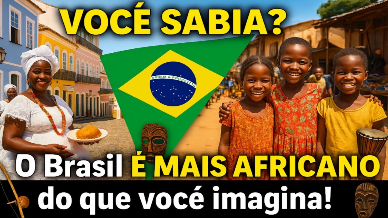 🔥Eita! O BRASIL &Eacute; MAIS AFRICANO DO QUE VOC&Ecirc; IMAGINA! A CONEX&Atilde;O ESQUECIDA QUE AINDA VIVE EM N&Oacute;S