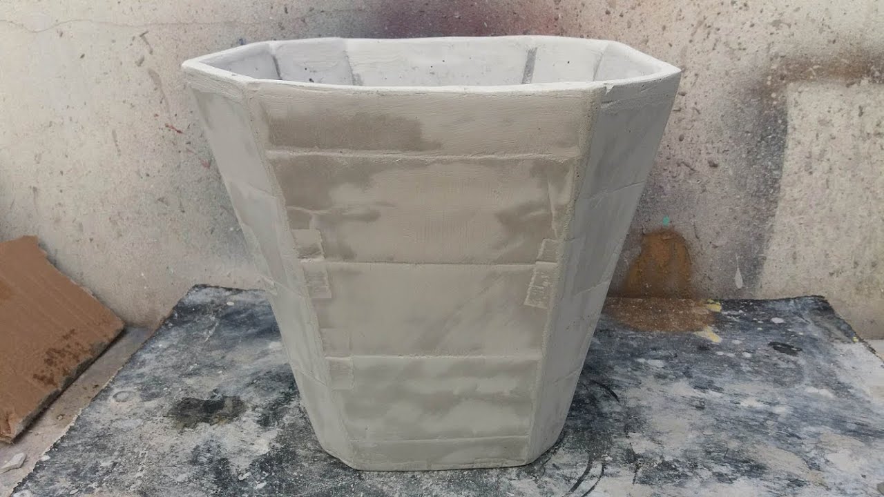 cimento e gesso uma mistura perfeita para moldar seus vasos