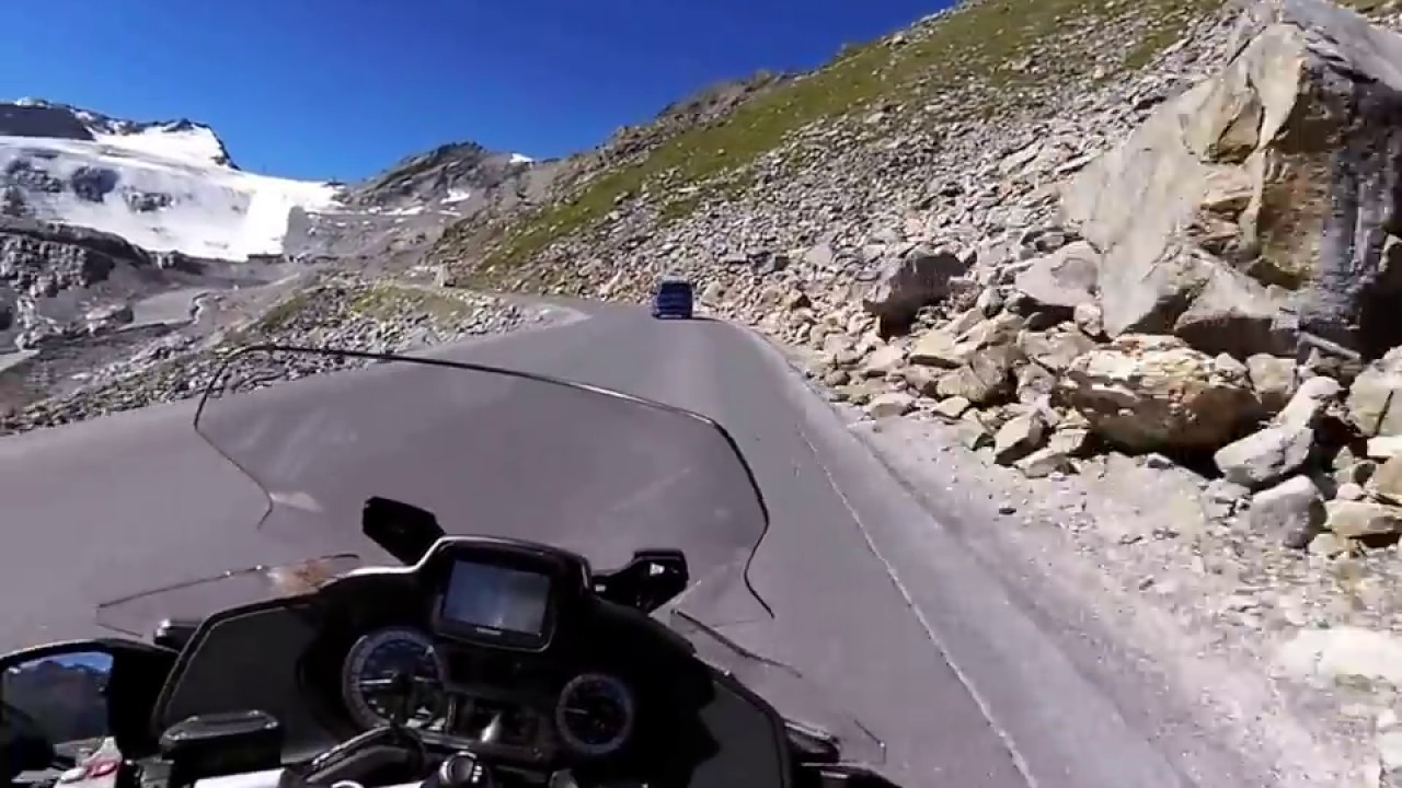 OTZTALER GLETSCHERSTRASSE Rettenbach Glacier Road - BMW r 1200rt lc